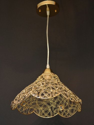 Светильник подвесной (Люстра) Мелодия Света 220В E27 Золото картинка 